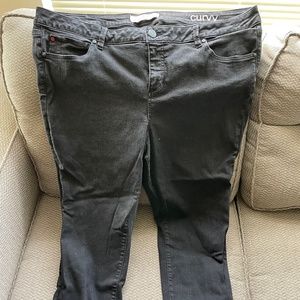 Slinky Curvy Skinny Jeans Size 22